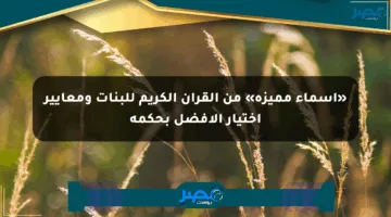 «أسماء مميزة» من القرآن الكريم للبنات ومعايير اختيار الأفضل بحكمة